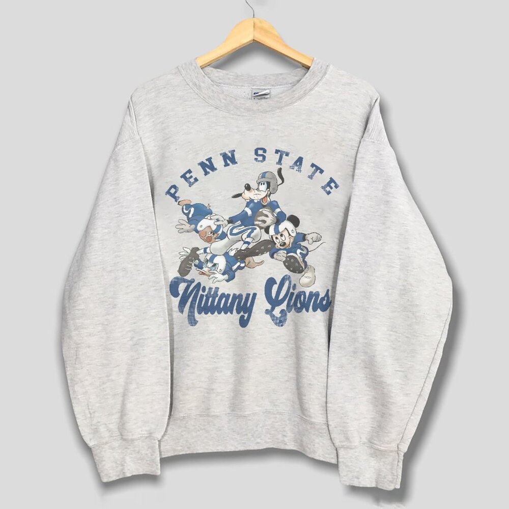 Vintage NCAA Penn State Nittany Lions Football Shirt, Penn State University Tee